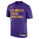 Nike NBA Dri-FIT Los Angeles Lakers Training Tee - Violett - Kurzärmeliges T-shirt