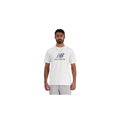 New Balance Sport Essentials Logo T-Shirt - Weiß - Kurzärmeliges T-shirt