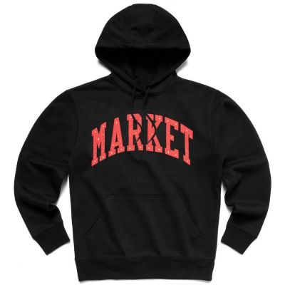 Market Arc Puff Black - Schwarz - Hoodie