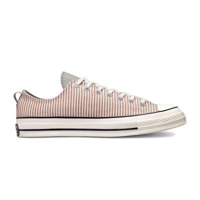 Converse Chuck 70 Hickory Stripe Low Top Mineral Clay - Rosa - Turnschuhe