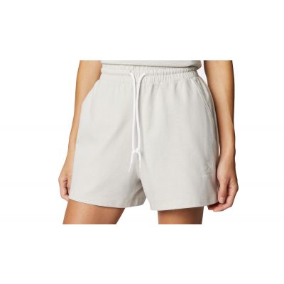 Converse Heathered Drawstring Shorts - Weiß - Hose
