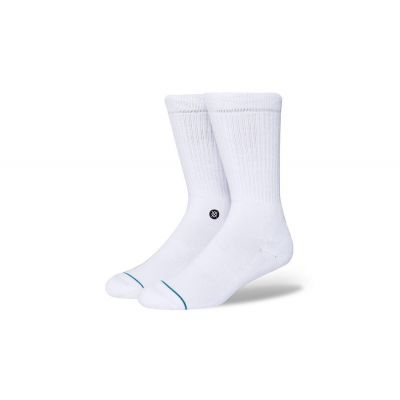Stance Icon White Black - Weiß - Socken