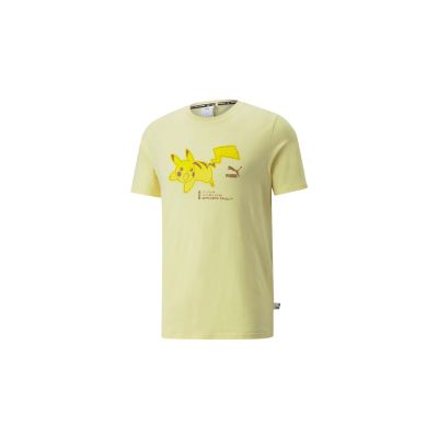 Puma x Pokemon Tee - Gelb - Kurzärmeliges T-shirt