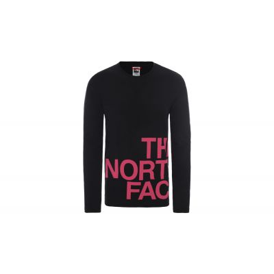 The North Face M Ss Graphic Flow 1  - Schwarz - Kurzärmeliges T-shirt