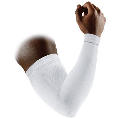 McDavid Elite Compression Arm Sleeve  White - Weiß - Sleeve