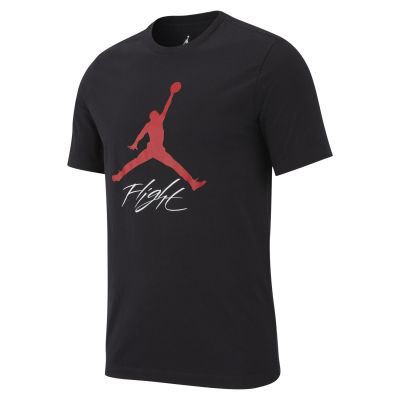 Jordan Jumpman Flight Tee Black - Schwarz - Kurzärmeliges T-shirt