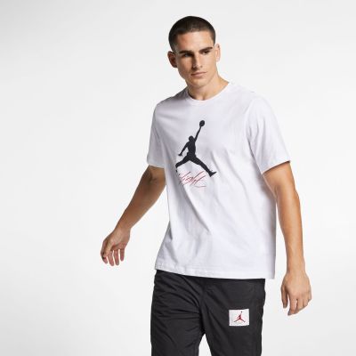 Jordan Jumpman Flight Tee White - Weiß - Kurzärmeliges T-shirt