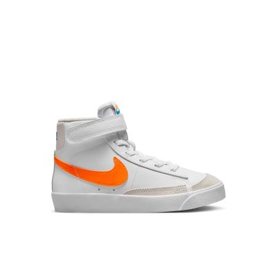Nike Blazer Mid '77 "White Total Orange" (PS) - Weiß - Turnschuhe