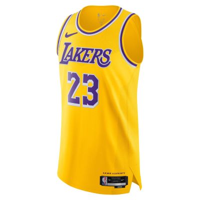 Nike Dri-FIT ADV NBA Los Angeles Lakers Icon Edition 2022/23 Authentic Jersey - Gelb - Jersey