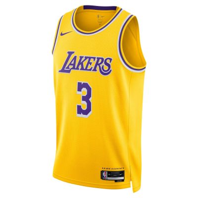 Nike Dri-FIT Los Angeles Lakers Atnhony David Icon Edition 2022/23 Swingman Jersey Amarillo - Gelb - Jersey