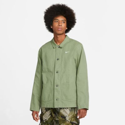 Nike Life Unlined Chore Coat Jacket Oil Green - Grün - Jacke