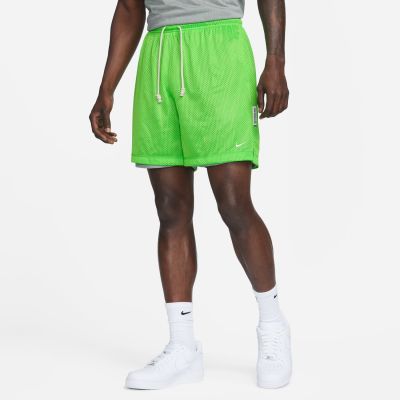 Nike Dri-FIT Standard Issue Reversible 6" Mesh Shorts Action Green - Grün - Kurze Hose