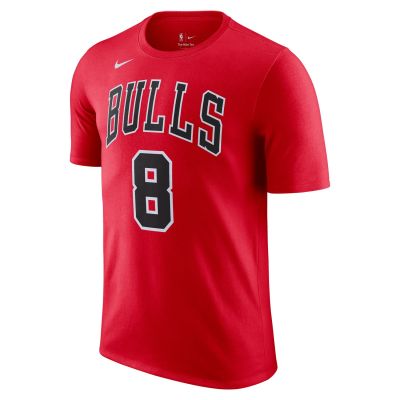 Nike NBA Chicago Bulls Zach Lavine Tee - Rot - Kurzärmeliges T-shirt