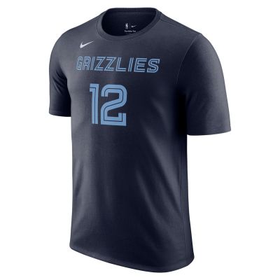 Nike NBA Memphis Grizzlies Ja Morant Tee College Navy - Blau - Kurzärmeliges T-shirt