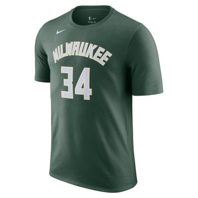 Nike NBA Milwaukee Bucks Giannis Antetokounmpo Tee - Grün - Kurzärmeliges T-shirt