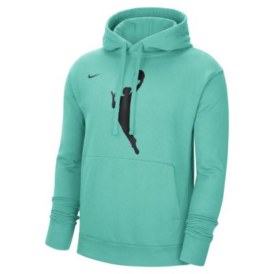 Nike WNBA Fleece Pullover Hoodie Mint - Grün - Hoodie