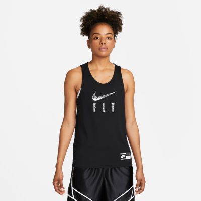 Nike Dri-FIT Wmns Basketball Jersey Black - Schwarz - Jersey
