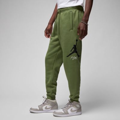 Jordan Essentials Fleece Baseline Pants Sky J Olive - Grün - Hose