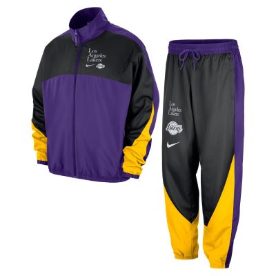 Nike NBA Los Angeles Lakers Starfive Tracksuit Field Purple/Black - Violett - Jacke