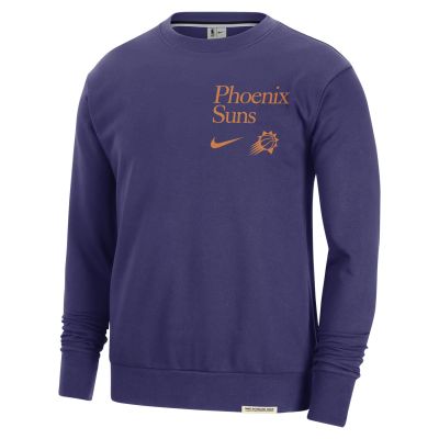 Nike NBA Dri-FIT Phoenix Suns Standard Issue Crewneck - Violett - Hoodie