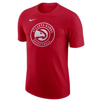 Nike NBA Atlanta Hawks Essential Tee - Rot - Kurzärmeliges T-shirt