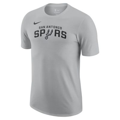 Nike NBA San Antonio Spurs Essential Tee Fit Silver - Grau - Kurzärmeliges T-shirt