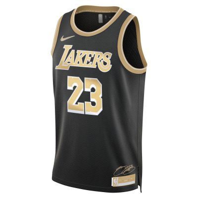 Nike Dri-FIT LeBron James Los Angeles Lakers 2024 Select Series Swingman Jersey - Schwarz - Jersey