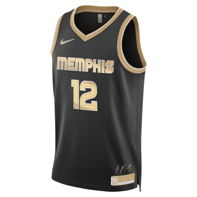 Nike Dri-FIT Ja Morant Memphis Grizzlies 2024 Select Series Swingman Jersey - Schwarz - Jersey