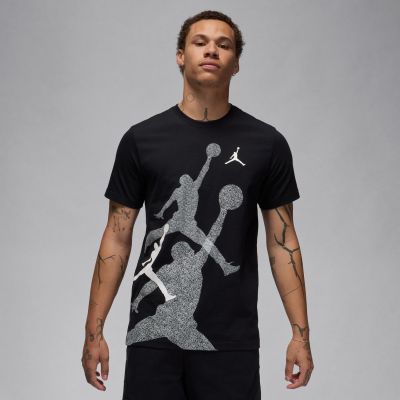 Jordan Brand Tee Black - Schwarz - Kurzärmeliges T-shirt