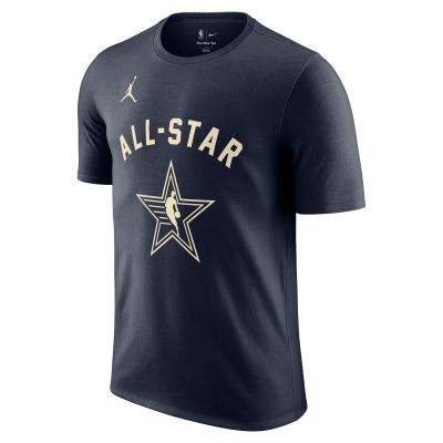 Jordan NBA 2024 All-Star Weekend Essential Giannis Antetokounmpo Tee - Blau - Kurzärmeliges T-shirt