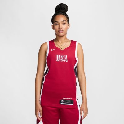 Nike USA Limited Wmns Road Jersey Red - Rot - Jersey