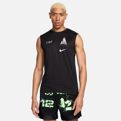 Nike Dri-FIT Ja Sleeveless Basketball Tee Black - Schwarz - Kurzärmeliges T-shirt