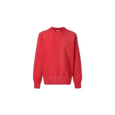 Champion Reverse Weave Crewneck Sweatshirt - Rot - Hoodie