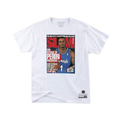 Mitchell & Ness NBA Orlando Magic  Penny Hardaway Slam Tee - Weiß - Kurzärmeliges T-shirt