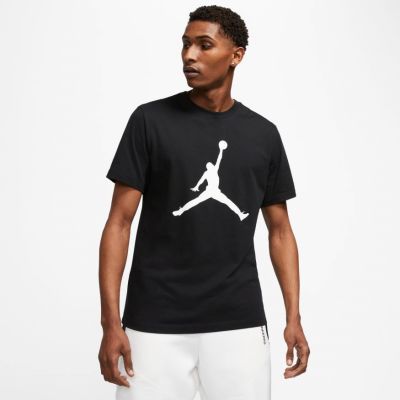 Jordan Jumpman Crew Tee - Schwarz - Kurzärmeliges T-shirt
