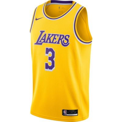 Nike Anthony Davis LA Lakers Icon Edition 2020 Jersey - Gelb - Jersey