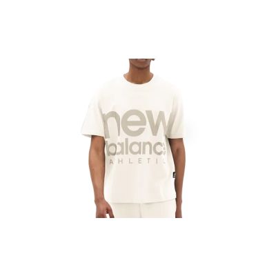 New Balance Athletics Unisex Out of Bounds Tee - Weiß - Hoodie