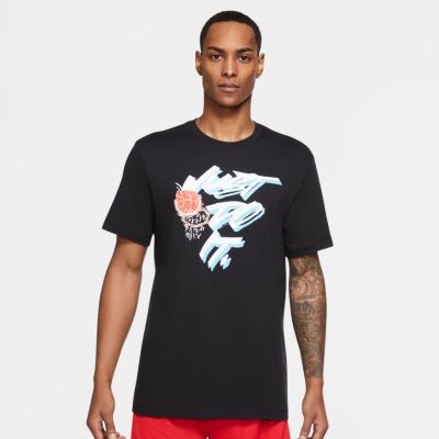 Nike "Just Do It" Basketball Tee - Schwarz - Kurzärmeliges T-shirt