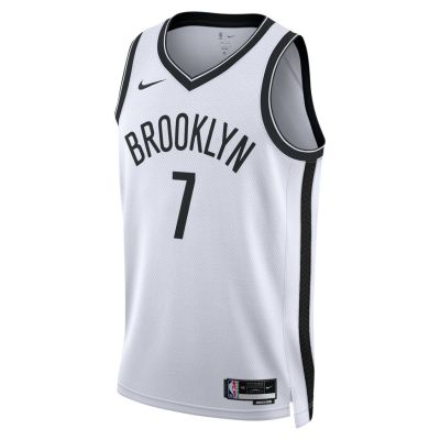 Nike Dri-FIT NBA Brooklyn Nets Association Edition 2022/23 Swingman Jersey - Weiß - Jersey