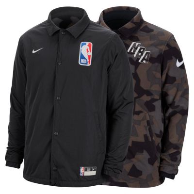 Nike Team 31 Courtside NBA Reversible Jacket - Schwarz - Jacke
