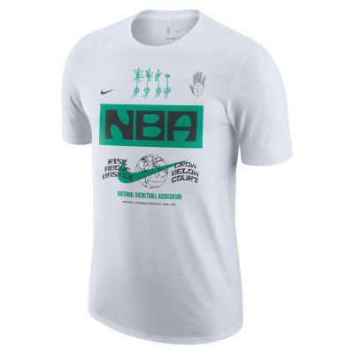 Nike Team 31 Courtside Max 90 Tee White - Weiß - Kurzärmeliges T-shirt