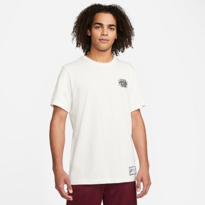 Nike Giannis Premium Basketball Tee Sail - Weiß - Kurzärmeliges T-shirt