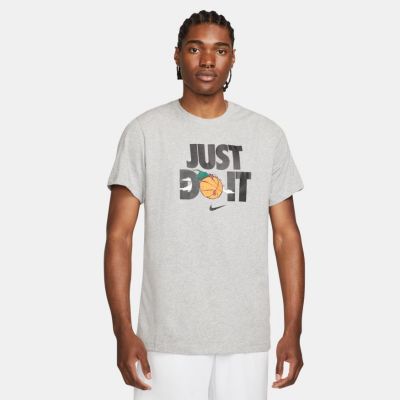 Nike "Just Do It" Basketball Tee Grey - Grau - Kurzärmeliges T-shirt