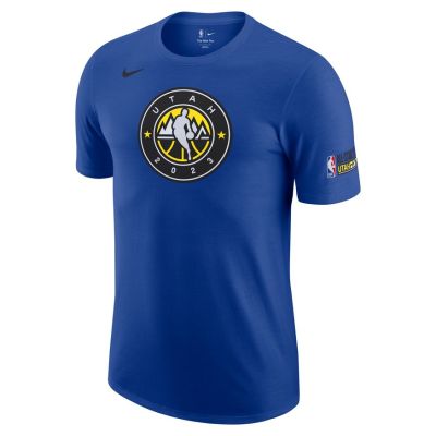 Nike NBA All-Star Essentials Logo 2 Tee Rush Blue - Blau - Kurzärmeliges T-shirt
