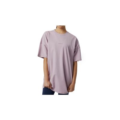 New Balance Athletics Nature State Short Sleeve Tee - Violett - Kurzärmeliges T-shirt