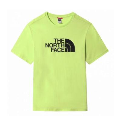 The North Face M S/S Easy Tee Sharp Green - Grün - Kurzärmeliges T-shirt