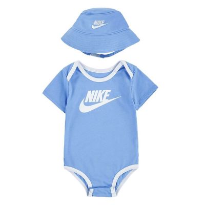 Nike Infant Core Bucket Hat & Bodysuit 2pc Set University Blue - Blau - set