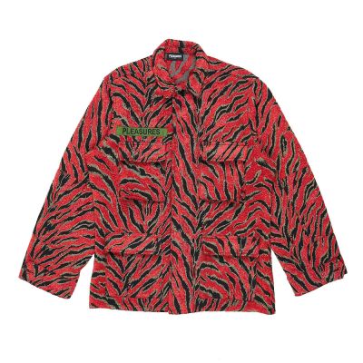 Pleasures Red Jungle Jacket Red - Rot - Jacke