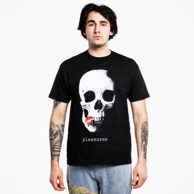 Pleasures Make Out T-Shirt Black - Schwarz - Kurzärmeliges T-shirt
