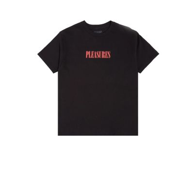 Pleasures Blurry Tee Black - Schwarz - Kurzärmeliges T-shirt